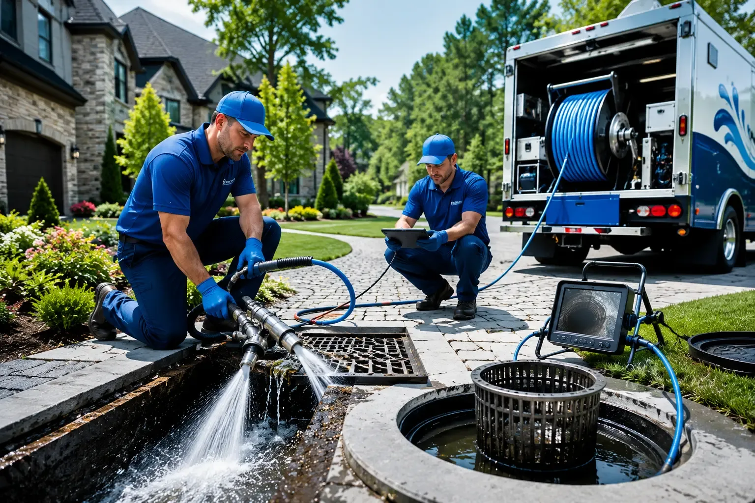 Local outdoor drain cleaning professionals in Abington, MA